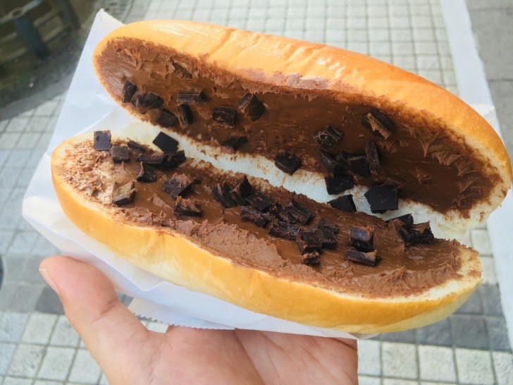 パンの田島：生チョコクリームチョコチップ